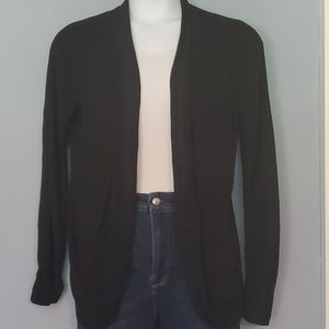 Black Cocoon Cardigan